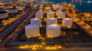 Refinery Storage tanks
